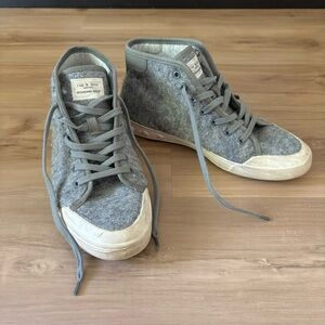 Rag & Bone wool high top sneakers